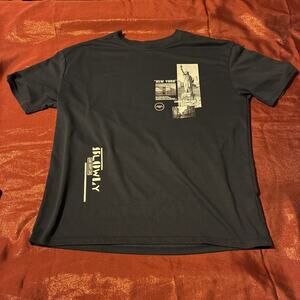 Manfinity Men's XL Short-Sleeve T-Shirt - Statue of Liberty